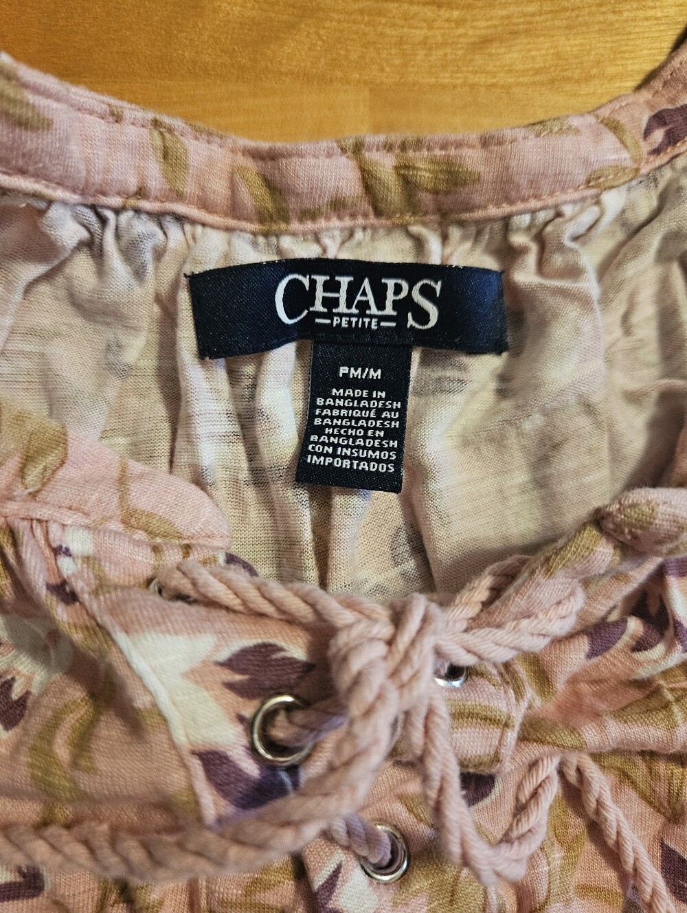 Chaps Top Size P/M - Picture 3 of 7